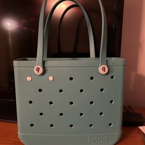 Bogg Teal Tote Bag